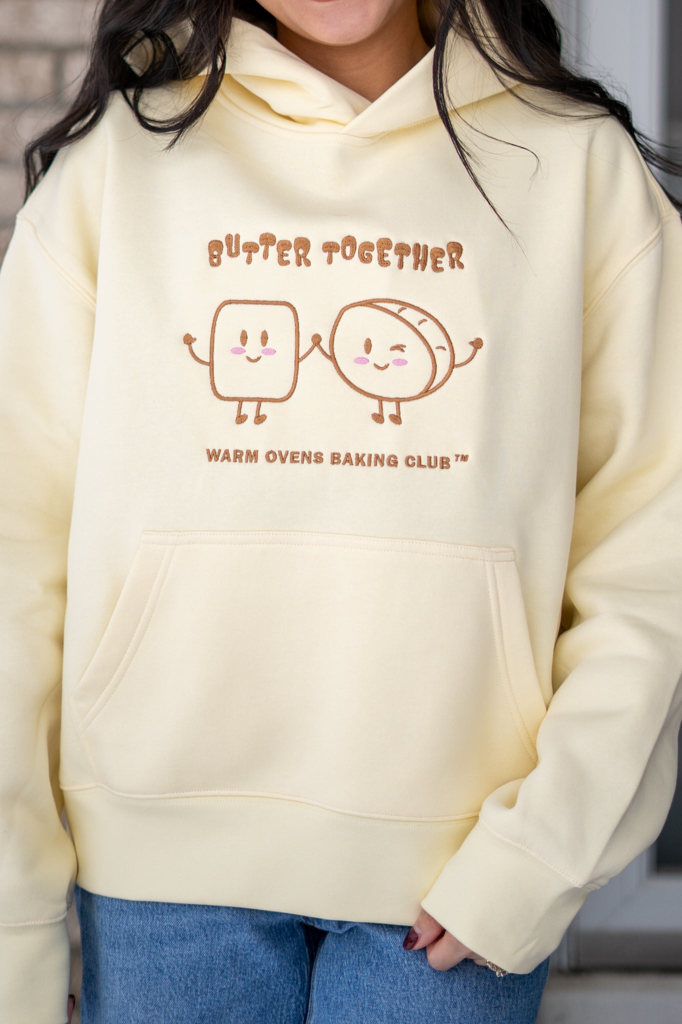 Butter Together Hoodie - Butter Yellow