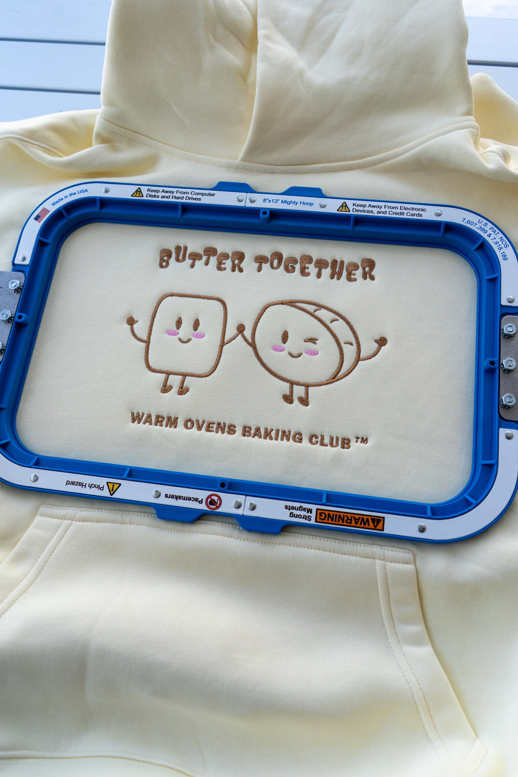 Butter Together Hoodie - Butter Yellow