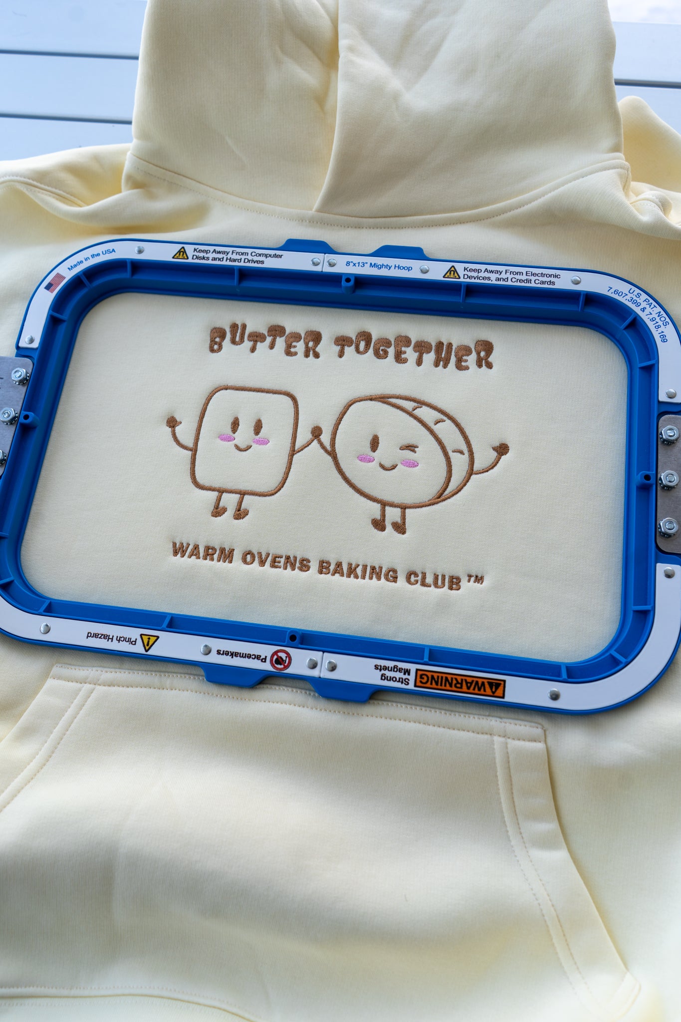 Butter Together Hoodie - Butter Yellow